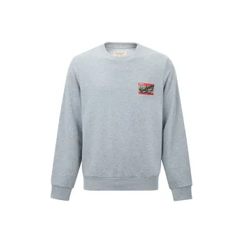 Burberry Sweatshirts Men Light Heather Gray