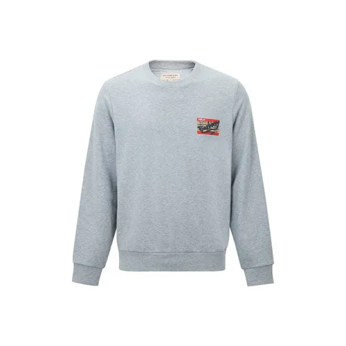 Burberry Sweatshirts Men Light Heather Gray