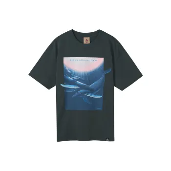 Nike ACG T Shirt Men's Black Gray Color