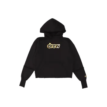 Drew House Letter Logo Series Sweatshirts Unisex Black