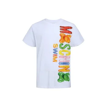 MOSCHINO Logo Printed Crewneck T Shirt