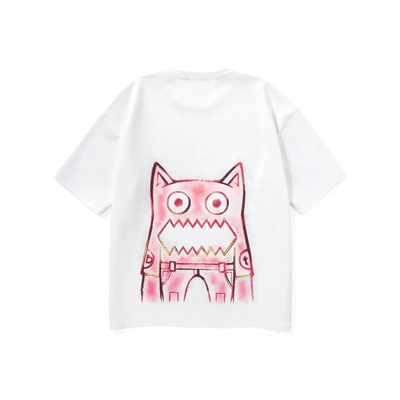 Bt Other Elbow-Length Sleeved T-Shirt Unisex White-0