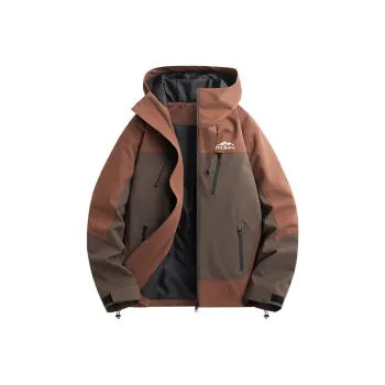 Yiwen Water Resistant Windproof Breathable Warm Windbreaker Jacket Unisex