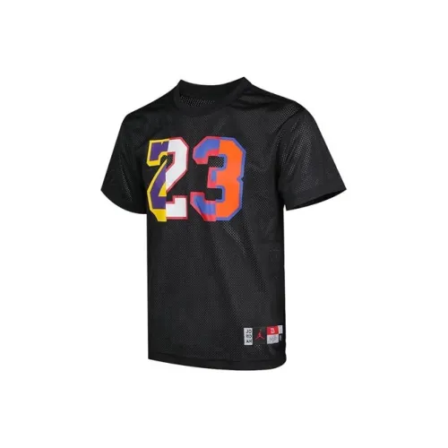 Jordan Set in Sleeve T Shirt Men's Black
