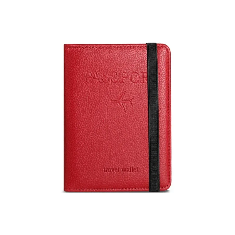 OUZIHUANG PU Card Holder Unisex Multicolor-5