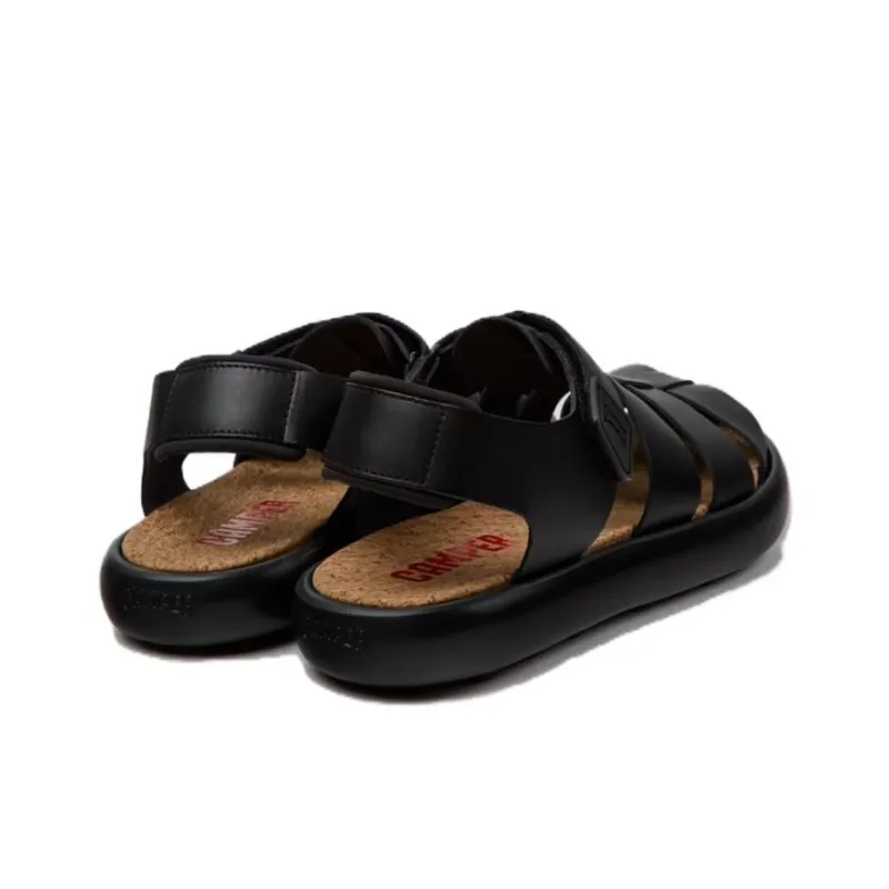 CAMPER Pelotas Flota Roman Sandals Men's Black-1