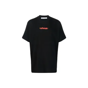 OFF WHITE Arrow On Canvas Print Tee