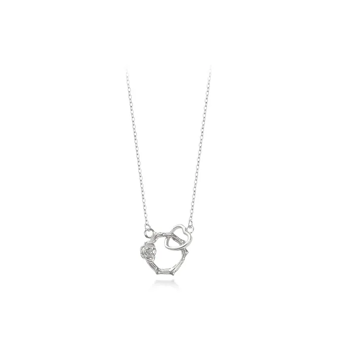 RboySe 999 Fine Silver Necklaces Women's-0