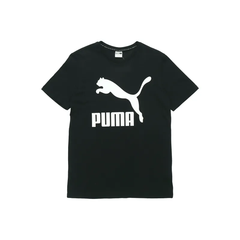 PUMA Set-in Sleeve T-Shirt Men's Black-0