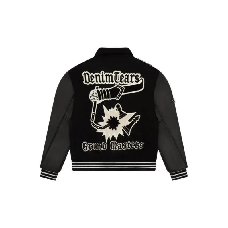 Denim Tears Grandmaster Varsity Jacket-1