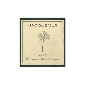 Jacquemus Towel Palm Tree Green/Light Yellow 180*180cm