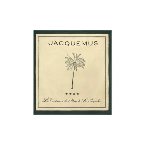 Jacquemus Towel Palm Tree Green/Light Yellow 180*180cm
