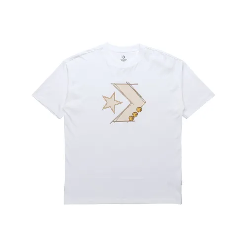 Converse T Shirts Unisex White