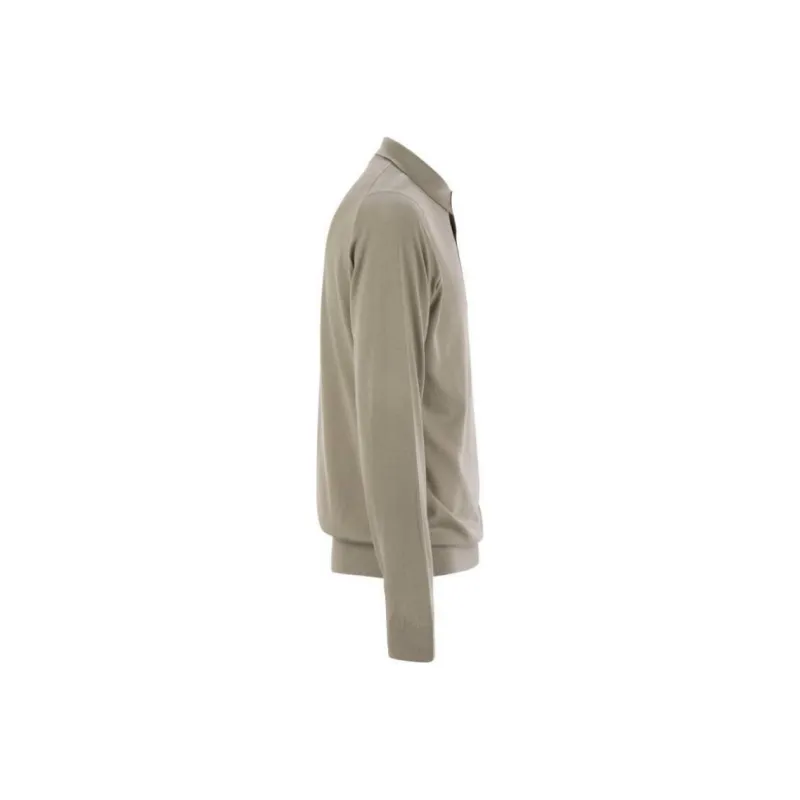 JOHN SMEDLEY Polo Shirt Men's Light Umber-2