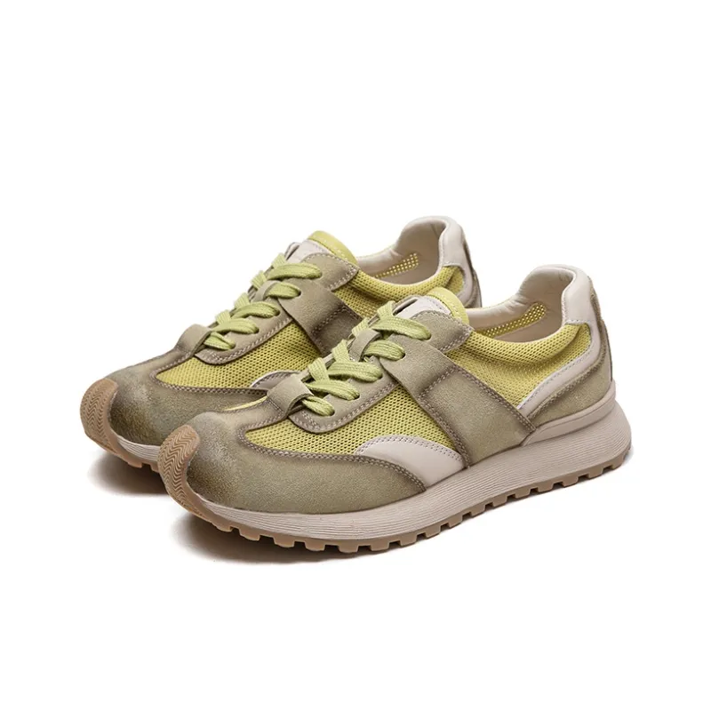 Chibang Height Increasing Lightweight Breathable Low Top Chunky Sneakers Women's-5