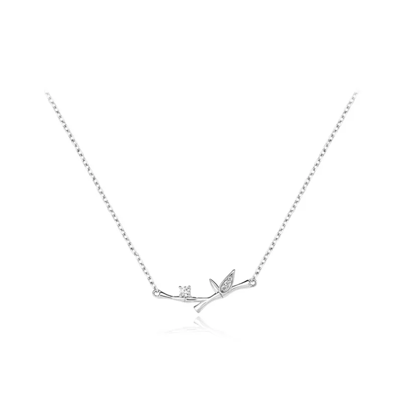 FBRUE S999 Silver Necklaces Women's-0