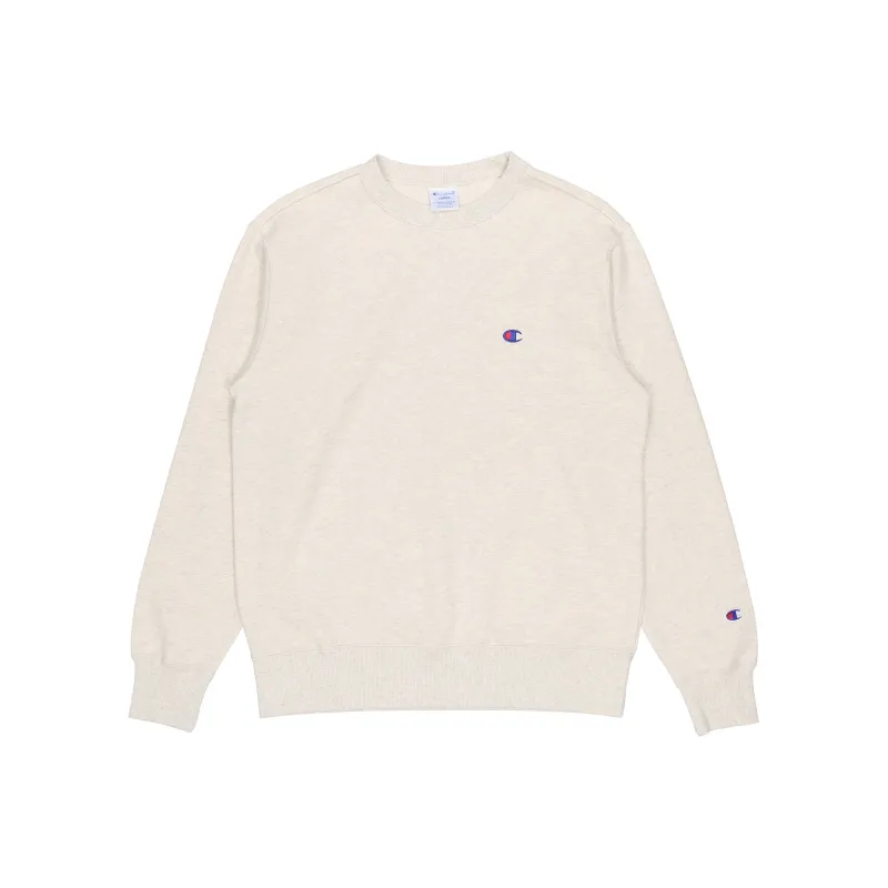 Champion Sweatshirt Japan Version Unisex Ecru-0