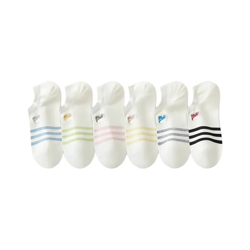 Temooues No Show Socks Unisex Combo Set-0