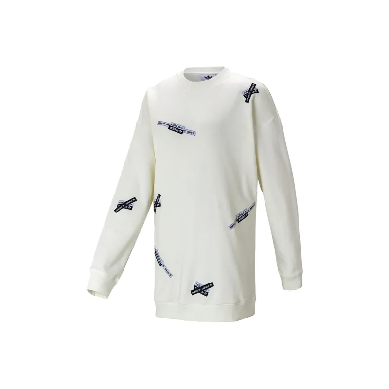 Adidas Originals Pharrell Williams Sweatshirts Women's White-0