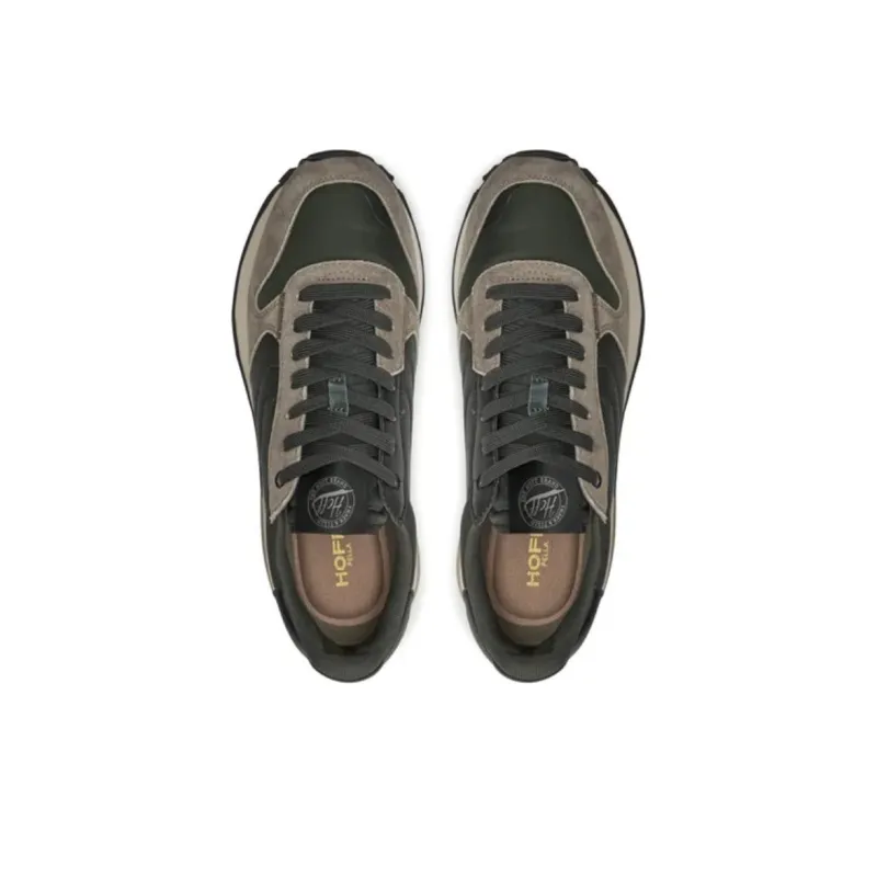 HOFF Anti Slip Wear Resistant Low Top Casual Shoes Men's Black Gray Color-4