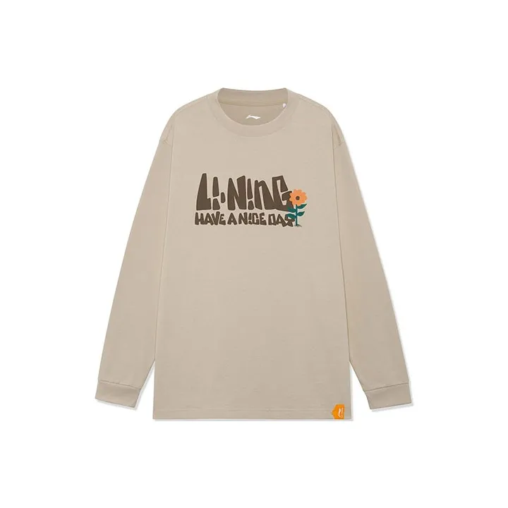 LiNing Urban Outdoor Collection T Shirt Unisex Coast Gray-0