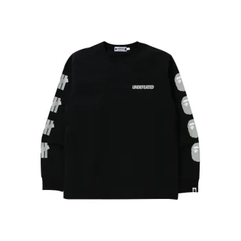 A BATHING APE X Undefeated 2 Long Sleeve Tee