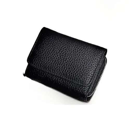 OUZIHUANG Cow Leather Wallet Women's Multicolor