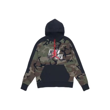 Jordan Jumpman Hoodies Classics Camo 'Olive Green'