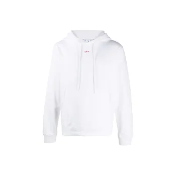 OFF WHITE Slim Fit Stencil Hoodie