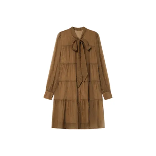 Ning Cai Yuer Long Sleeved Dress Women's