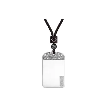 Inker Good Stone 999 Fine Silver Necklaces Unisex