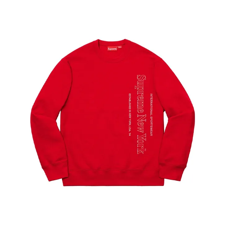 Supreme Side Logo Crewneck-0