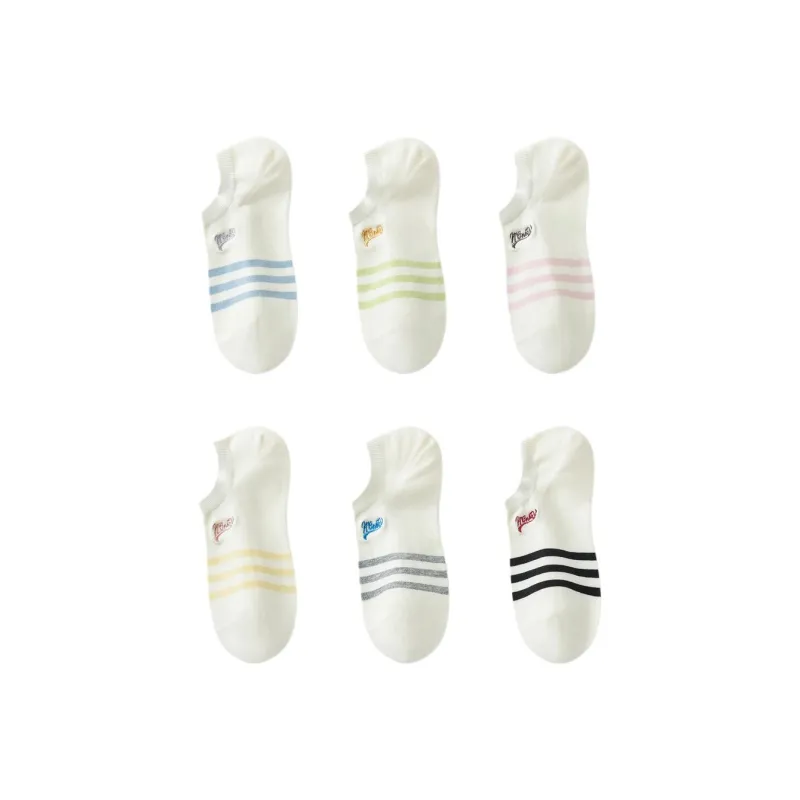 Temooues No Show Socks Unisex Combo Set-12
