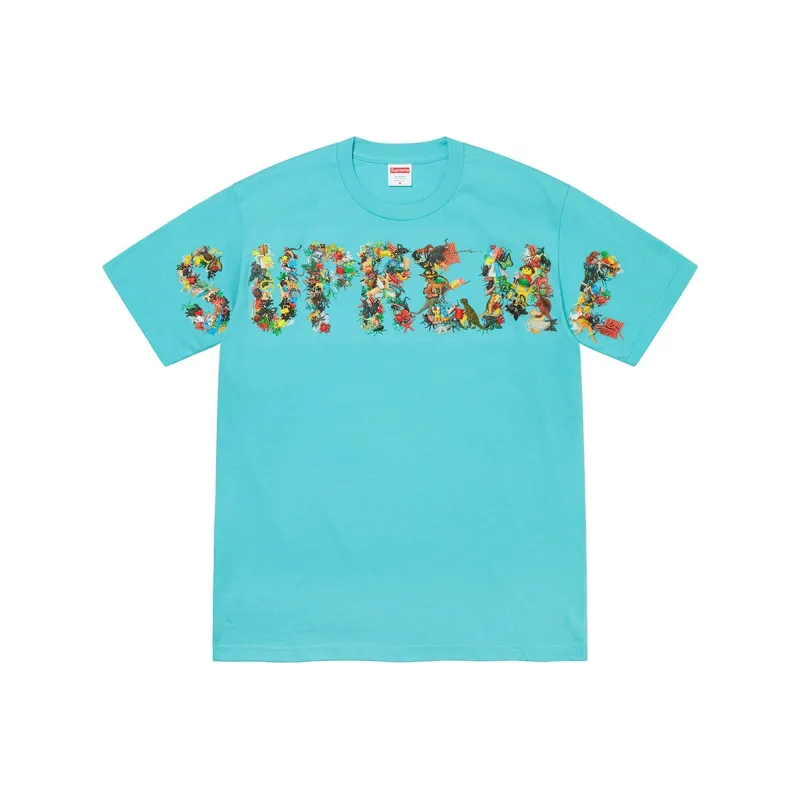 Supreme Toy Pile Tee Ash Grey-3