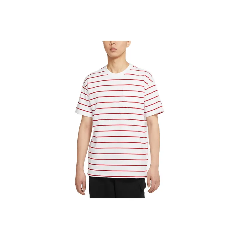 Nike T Shirts Men White-2