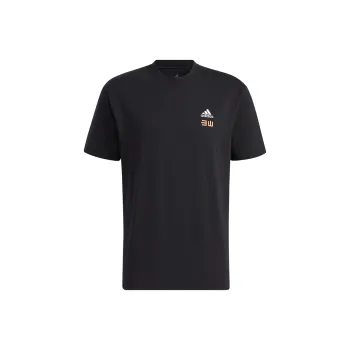 Adidas Real Madrid C.F T Shirt Unisex Black