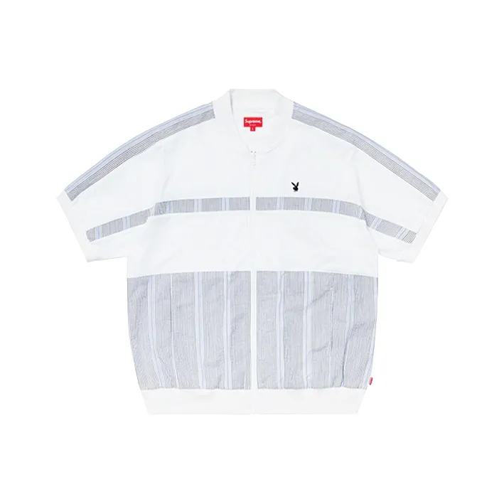 Supreme X Playboy Leisure Zip Up Top-0