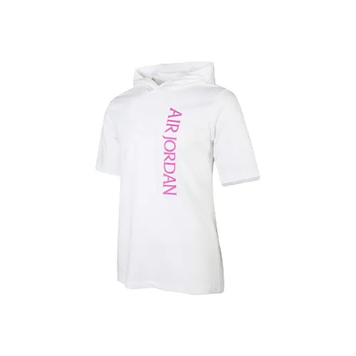 Jordan Set in Sleeve T Shirt Men's White