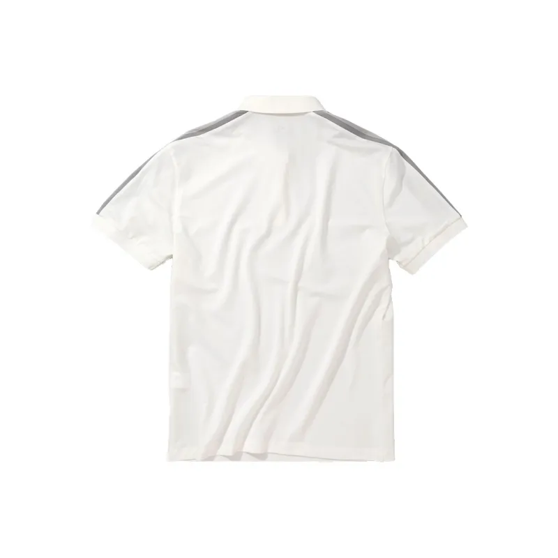 Mr.Bu Polo Shirt Men's Moon White-1
