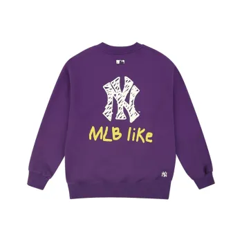 MLB Sweatshirt Unisex Blue Purple