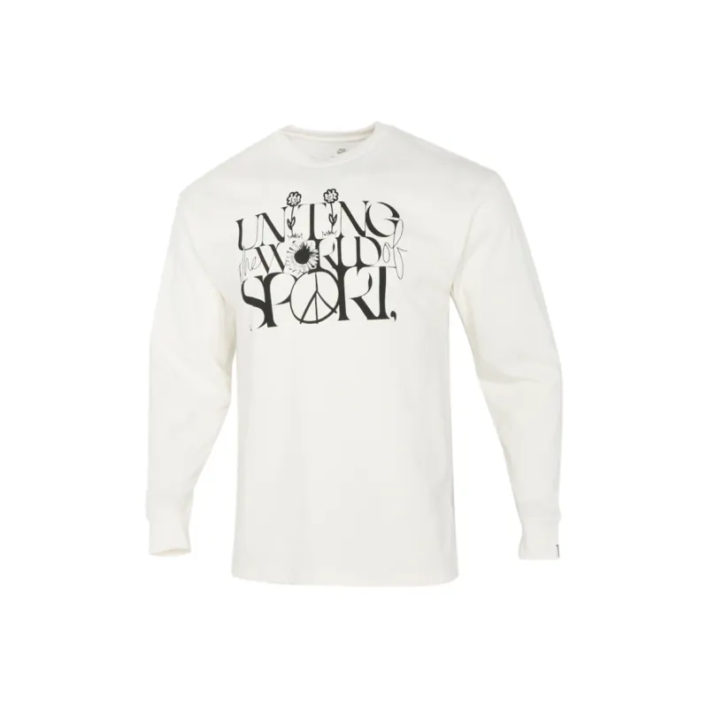 Nike T Shirts Men Ecru-0