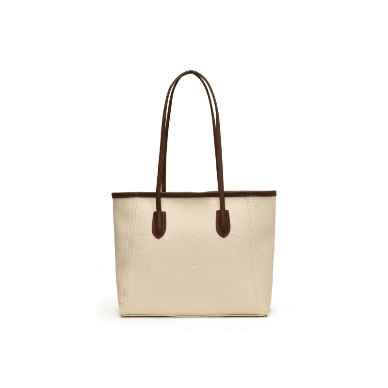 HCXK PU Tote Bag Shoulder Bag Women's Black/Beige/Khaki/Brown/Coffee-8