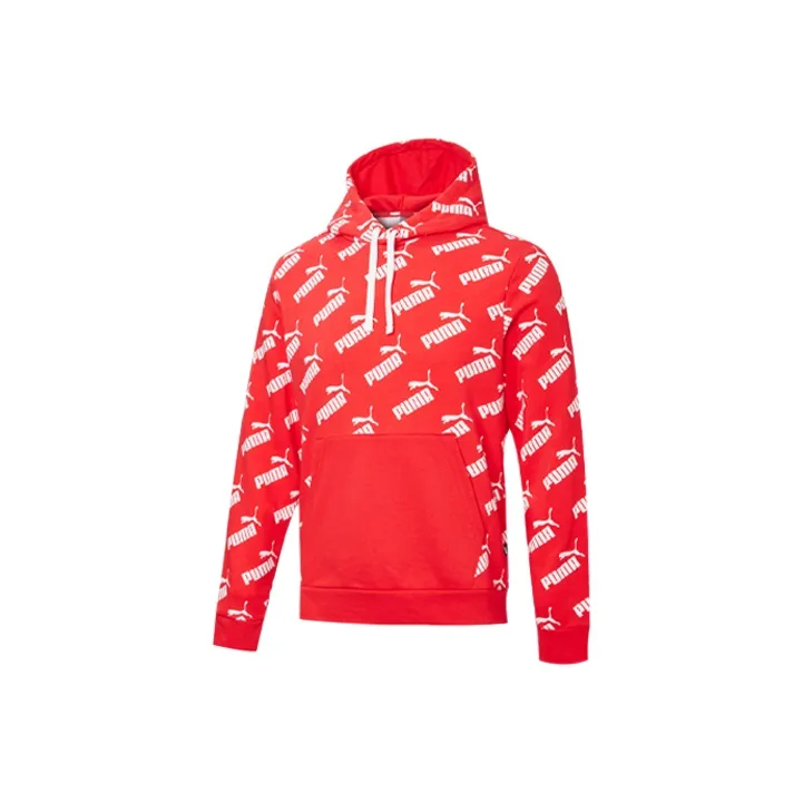 PUMA Sweatshirts Men Bright Red-0
