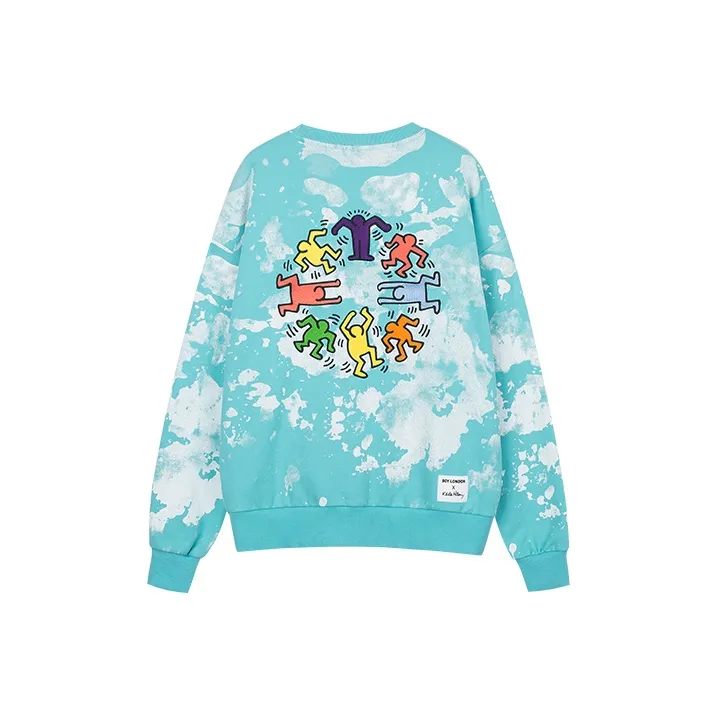 Boy London x Keithharing Sweatshirt Unisex Green-0