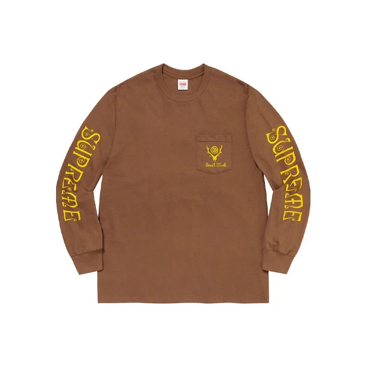 Supreme X SOUTH2 WEST8 Long Sleeve Pocket Tee-7