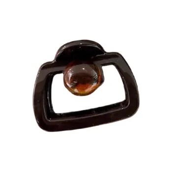 Water Jade Acrylic Hair Clips Women's