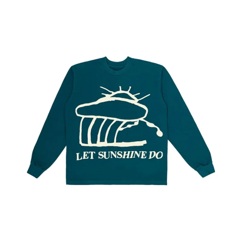 Cactus Plant Flea Market T-Shirts Unisex Cyan-0