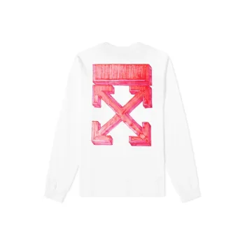 OFF WHITE Marker Long Sleeve Tee 