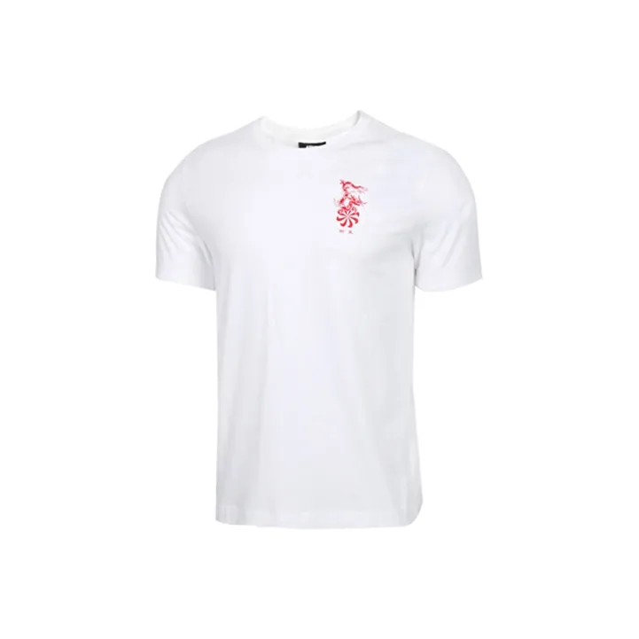 Nike T Shirts Men White-0