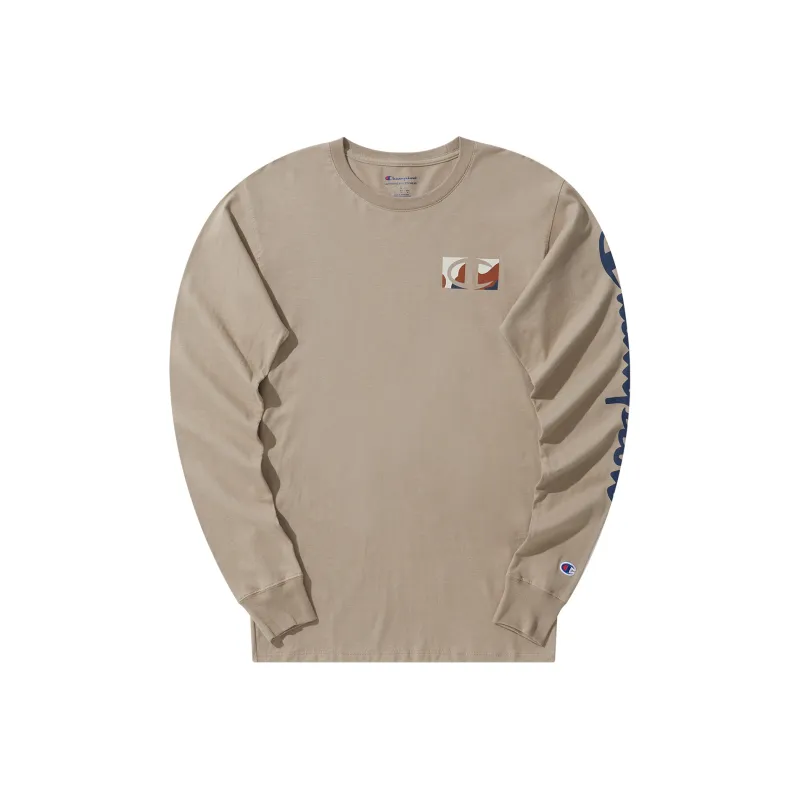 Champion Straight Long-Sleeved T-Shirt Unisex-2